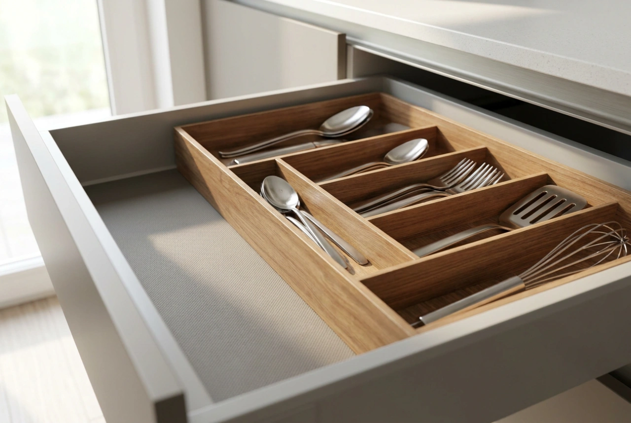 Como usar tapetes para gavetas de cozinha para facilitar a limpeza