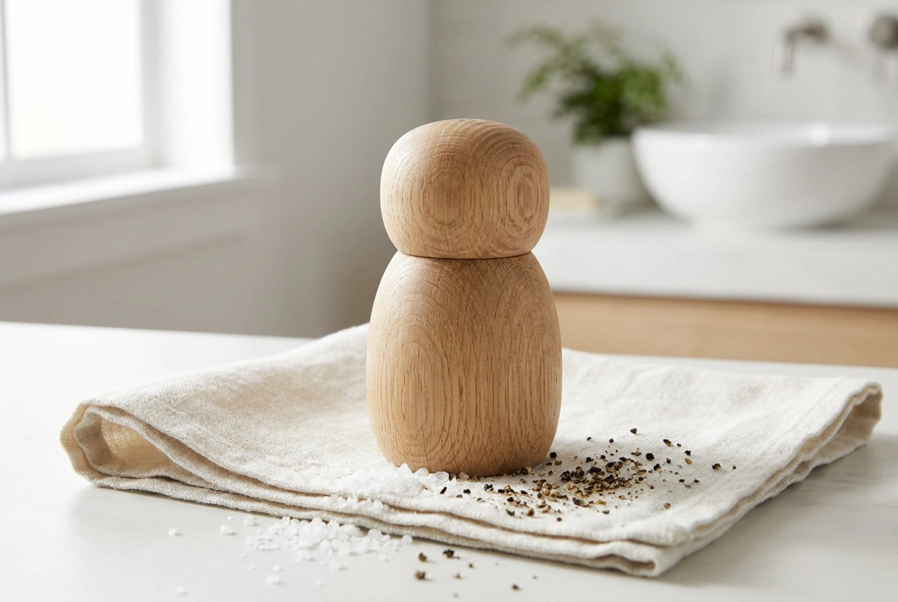 Método comprovado para limpar moinhos de pimenta
