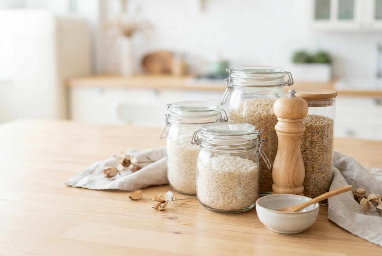 Como limpar aromas intensos de um moedor manual de especiarias