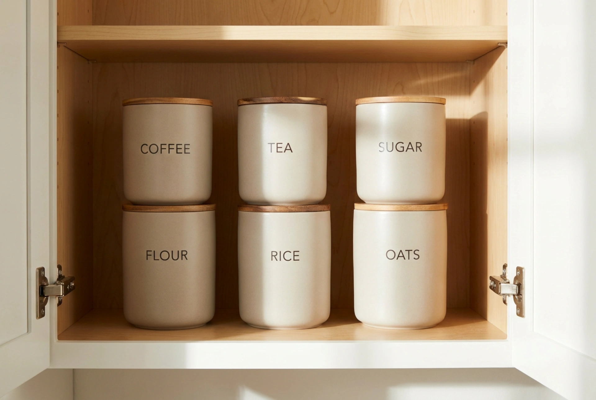 Recipientes de café e chá: Como organizar para uma conservação ideal