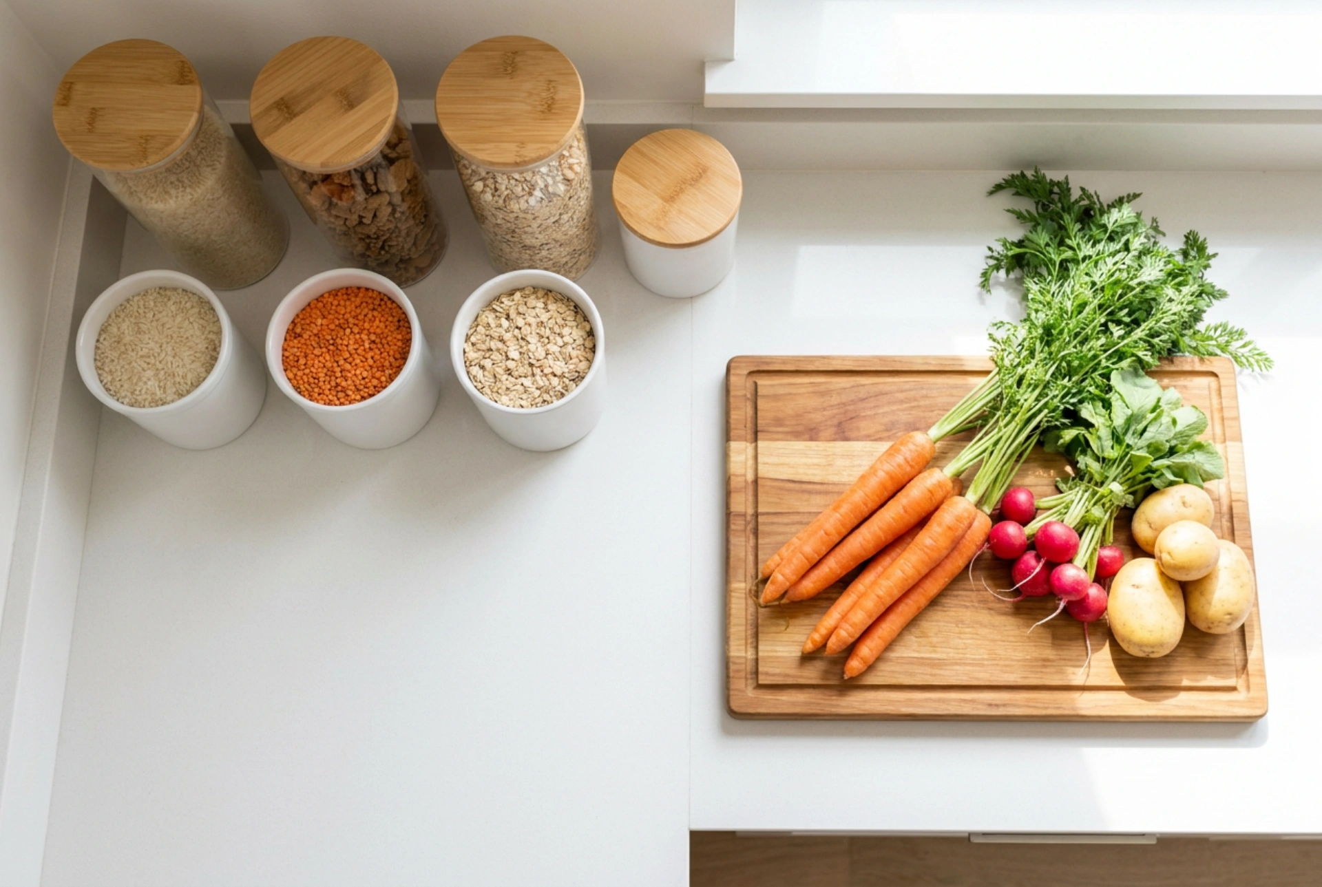 Como conservar vegetais em recipientes de cozinha sem que se estraguem rapidamente