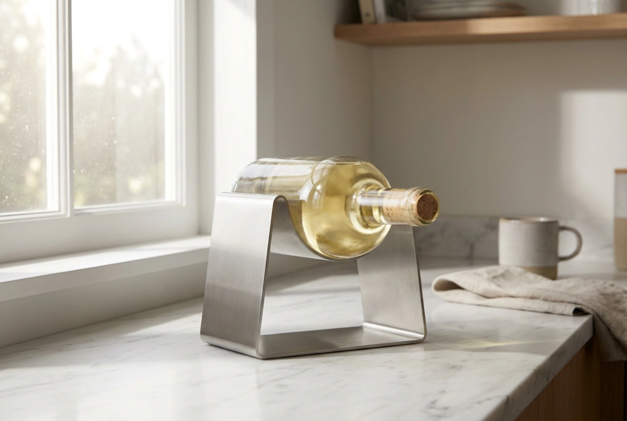 Suporte de garrafa de vinho e a ciência do armazenamento estável individual