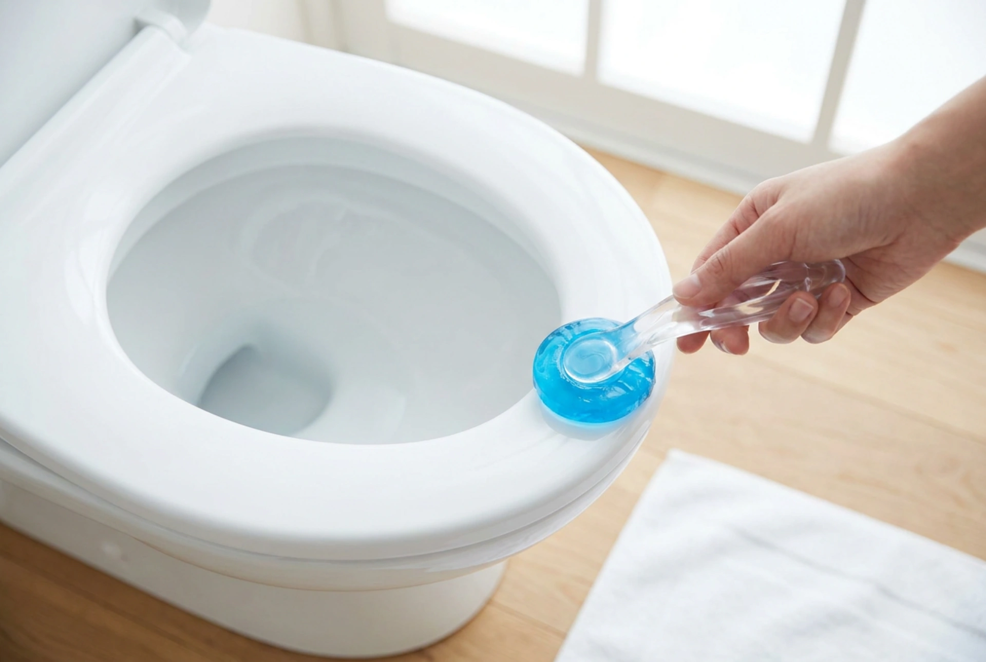 Discos de gel para sanita: como usar sem sujar o aplicador