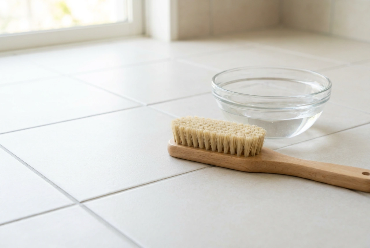Como limpar rejuntes de piso sem causar descoloração