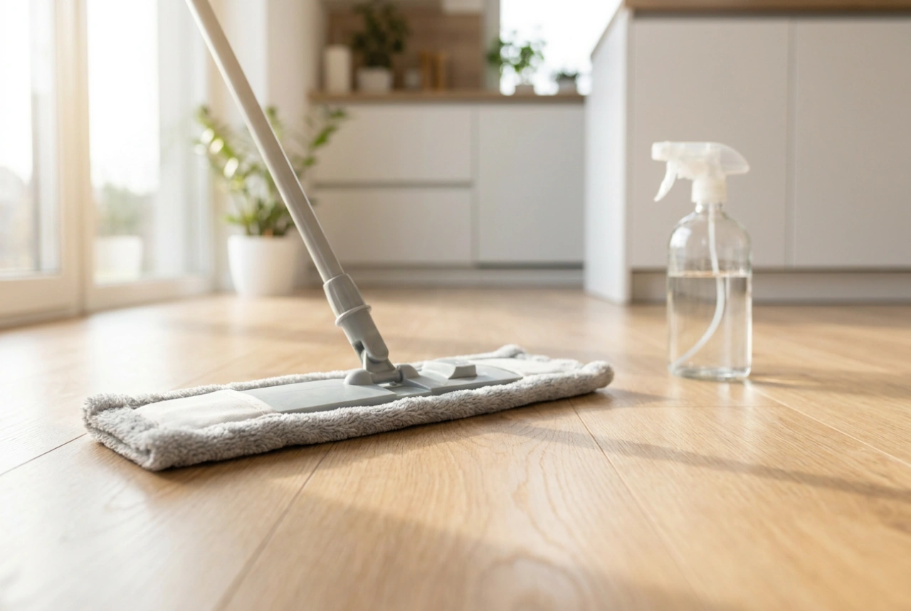 Como escolher o detergente para pisos laminados sem deixar manchas