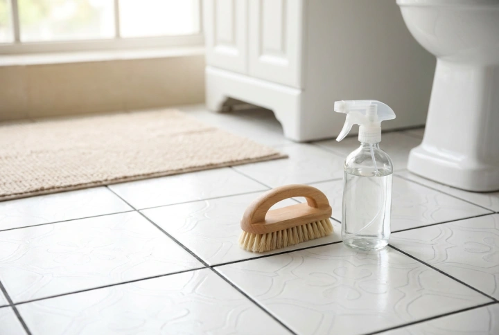 Que produto para limpar juntas remove resíduos sem descolorir