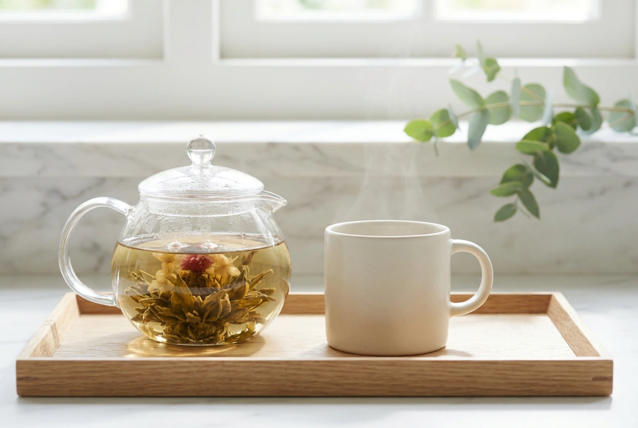Como limpar eficazmente um bule de vidro com infusor de chá