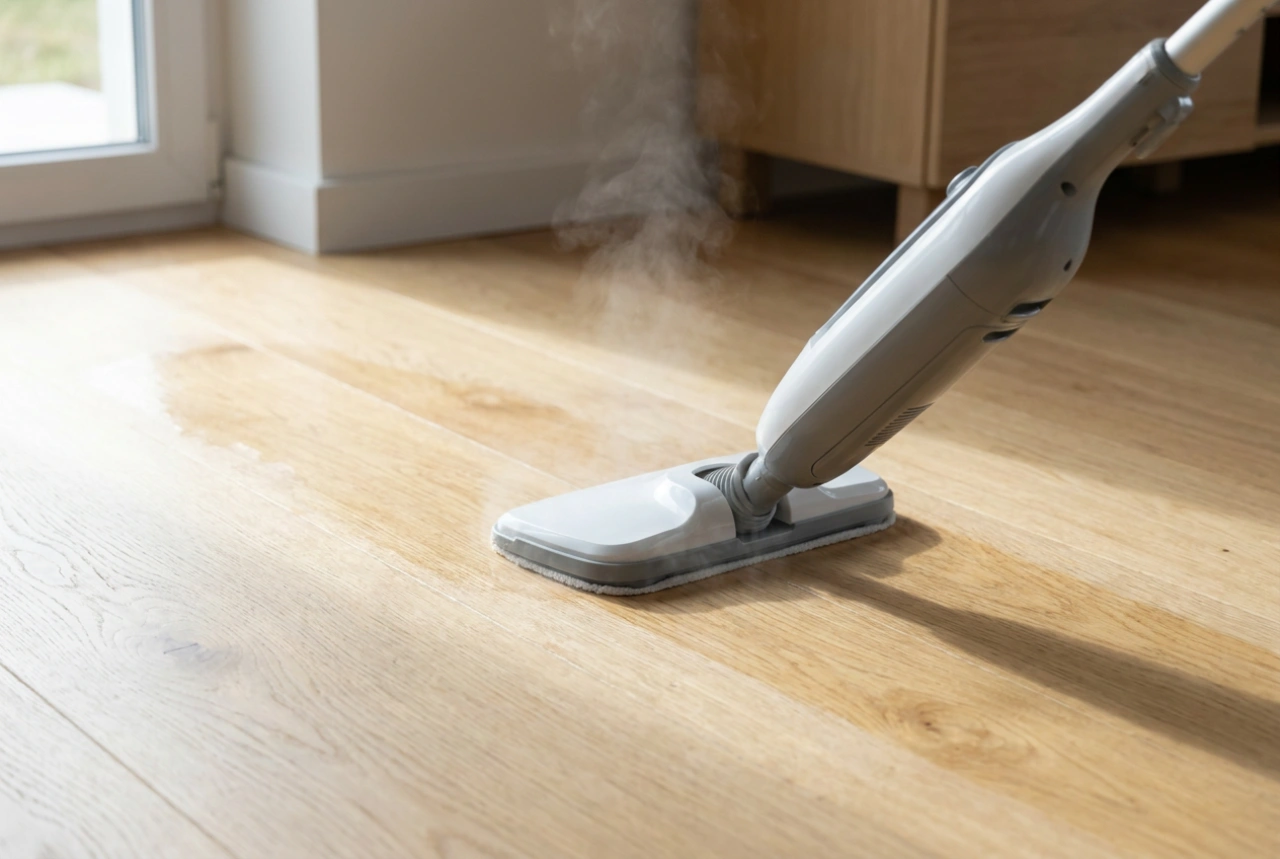 Como limpar pavimentos com aspirador e mopa a vapor
