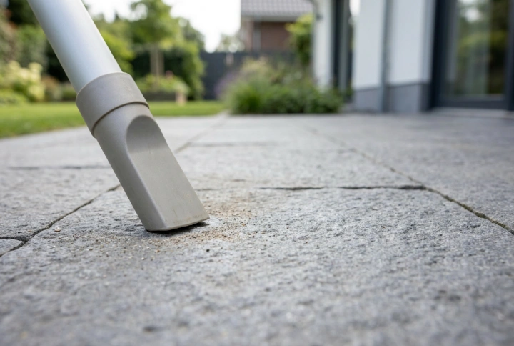 Como remover areia de pavimentos com aspirador de exterior