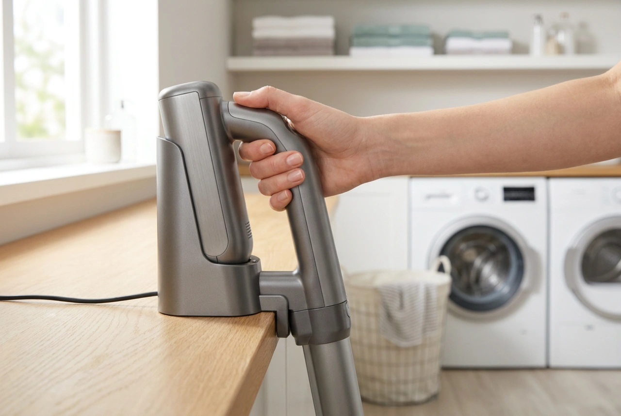 Como a bateria substituível no aspirador vertical otimiza a rotina de limpeza