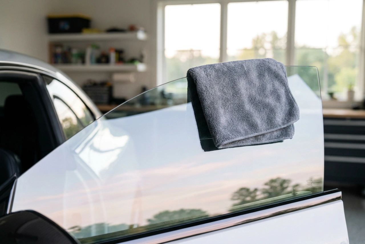 Como aplicar limpa-vidros automóvel sem deixar manchas
