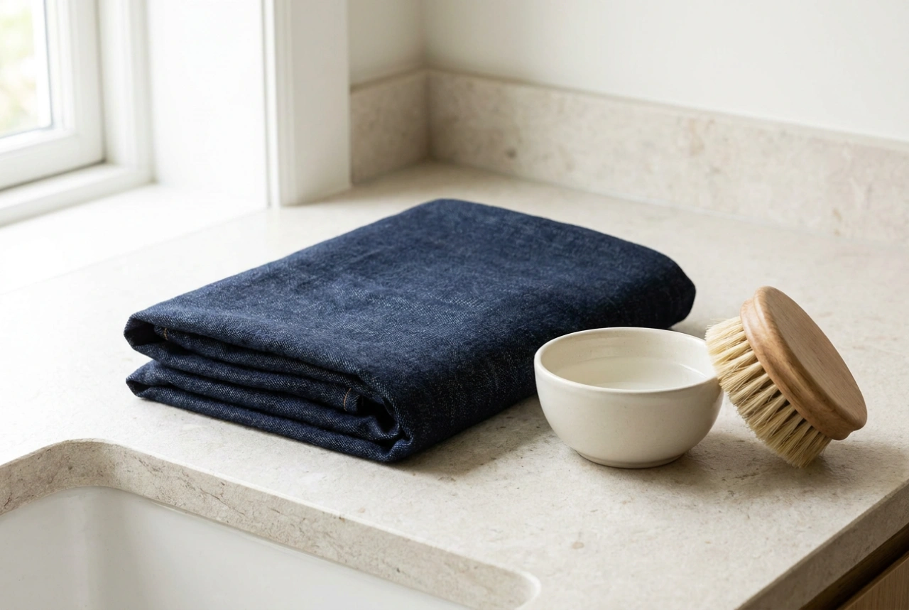 Como remover manchas de grama do jeans sem desbotar o denim