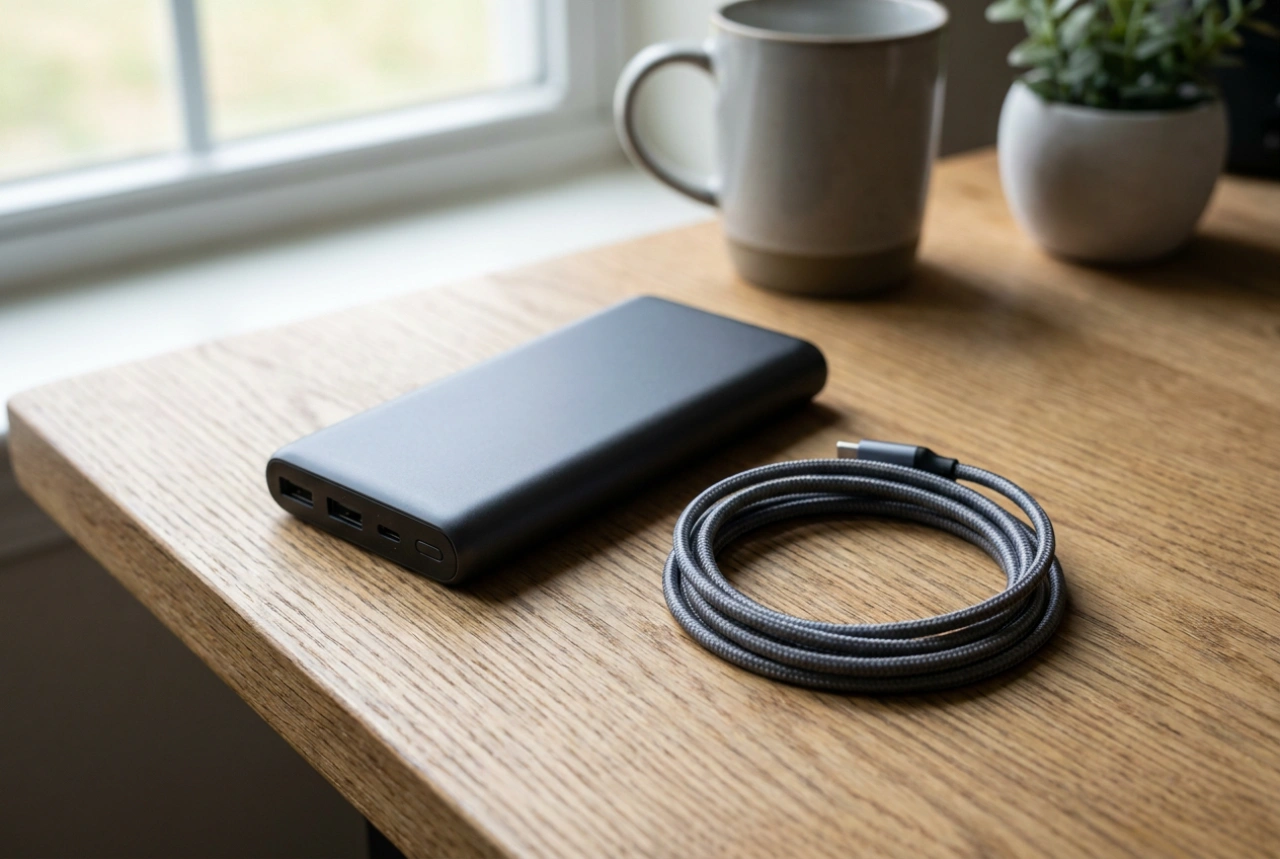 Como ligar um powerbank com carregamento rápido sem risco de sobreaquecimento