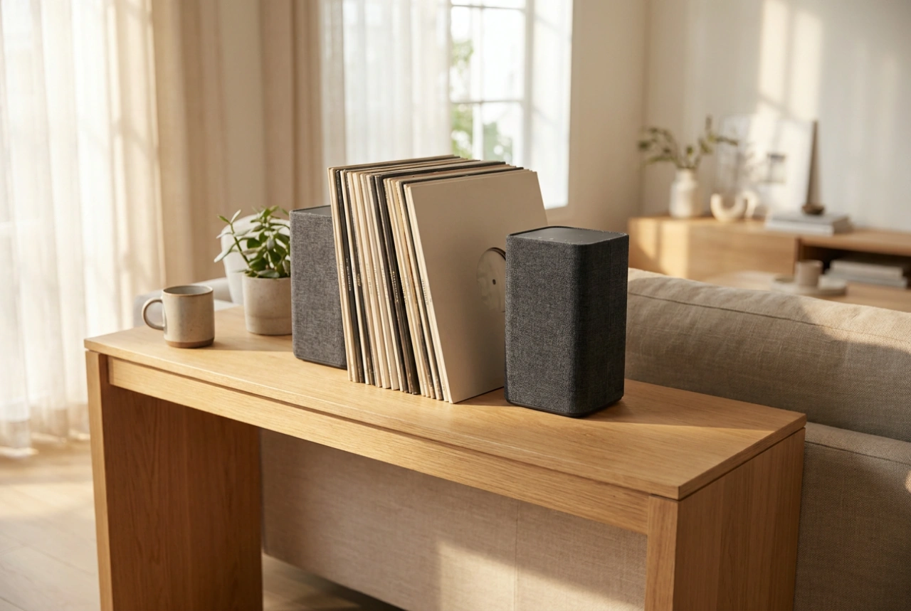 Como configurar um receptor com rádio de internet na sala de estar