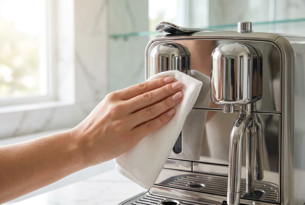 Como limpar uma máquina de café profissional após uso intensivo