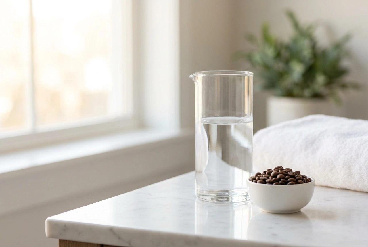 Como limpar e remover resíduos de café da garrafa térmica da cafeteira