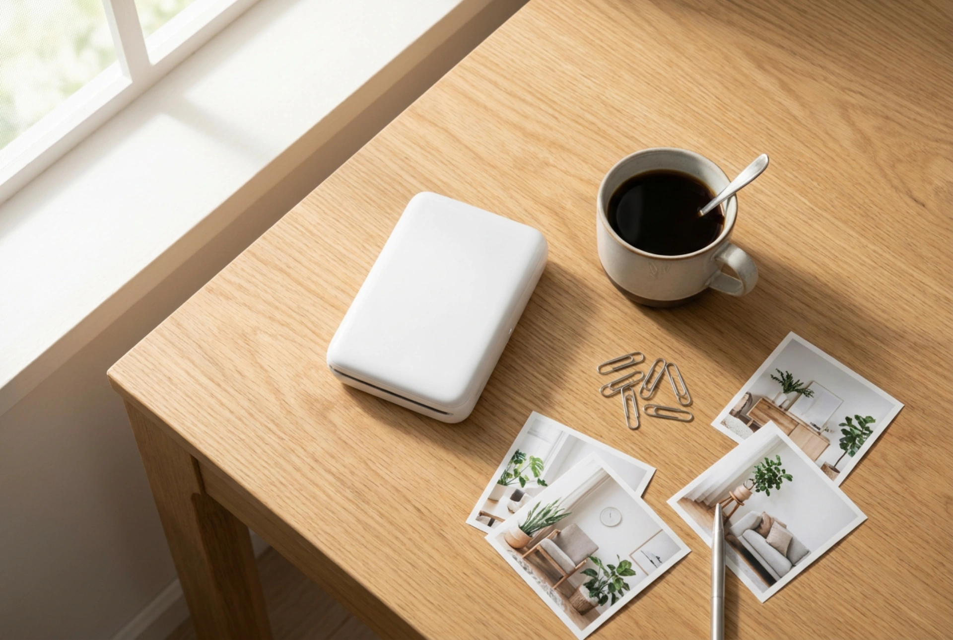 Impressora de fotos portátil e regras simples para impressões domésticas duradouras