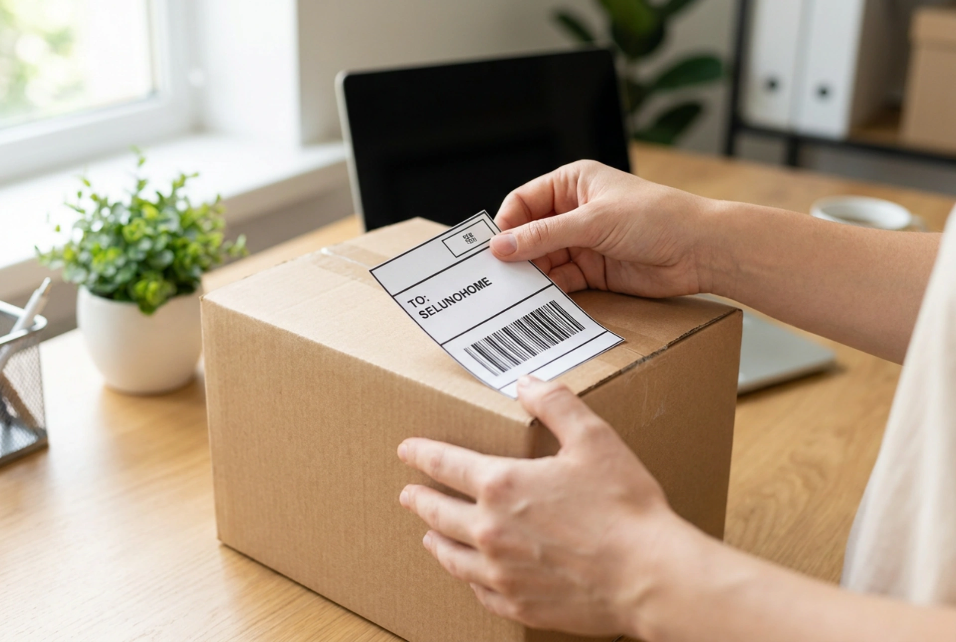 Como imprimir etiquetas de envio legíveis para scanners de transportadoras