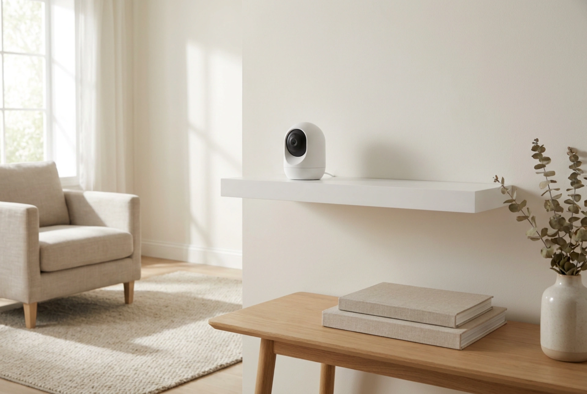 Onde posicionar a câmera interna em casa sem violar a privacidade