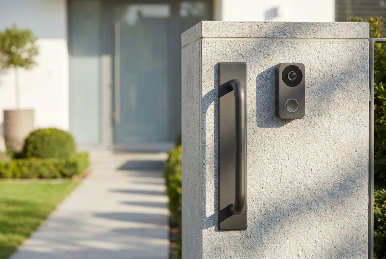 Interfone sem fios para o portão exterior: instalação sem obras nem cablagem