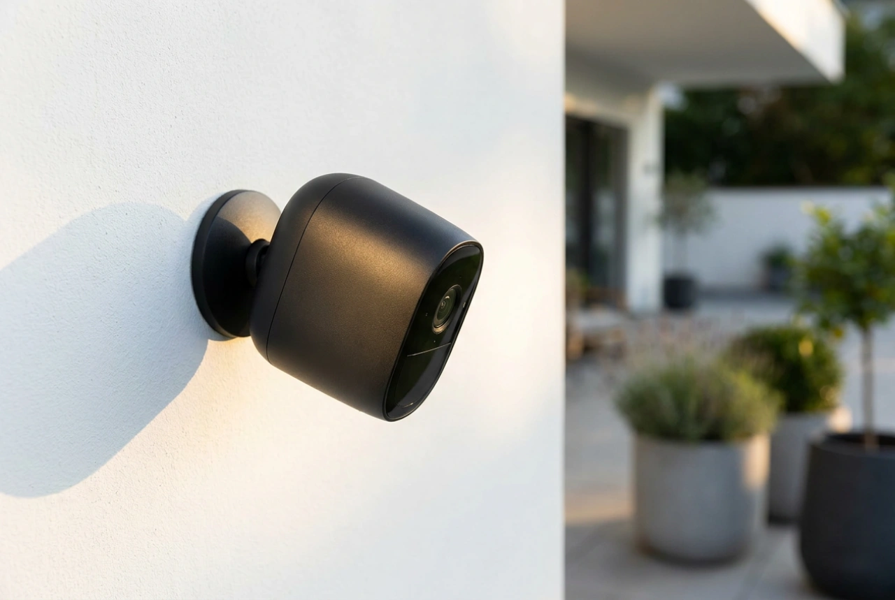 Câmera solar externa Wi-Fi: como otimizar o alcance, a bateria e a instalação