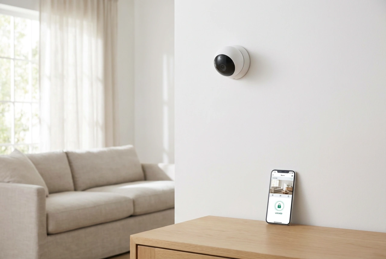 Câmara Wi-Fi doméstica: alcance, segurança e armazenamento de gravações