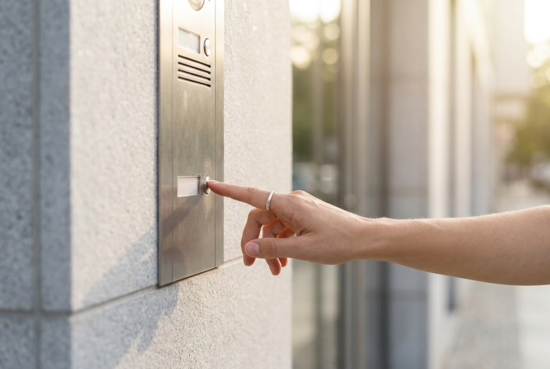 Interfones modernos em edifícios residenciais e a conveniência para os moradores