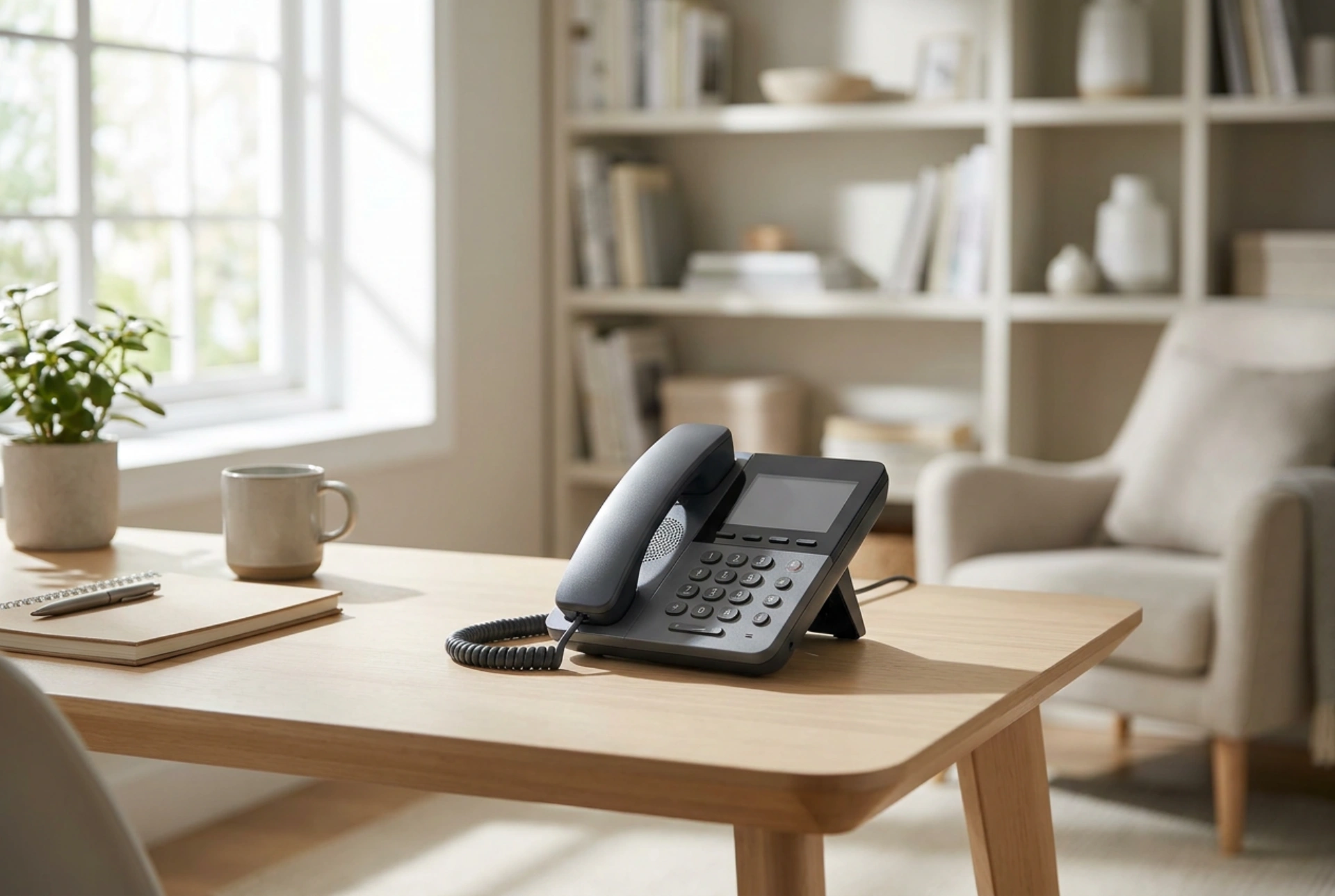 Como funciona o telefone fixo com cartão SIM em casa