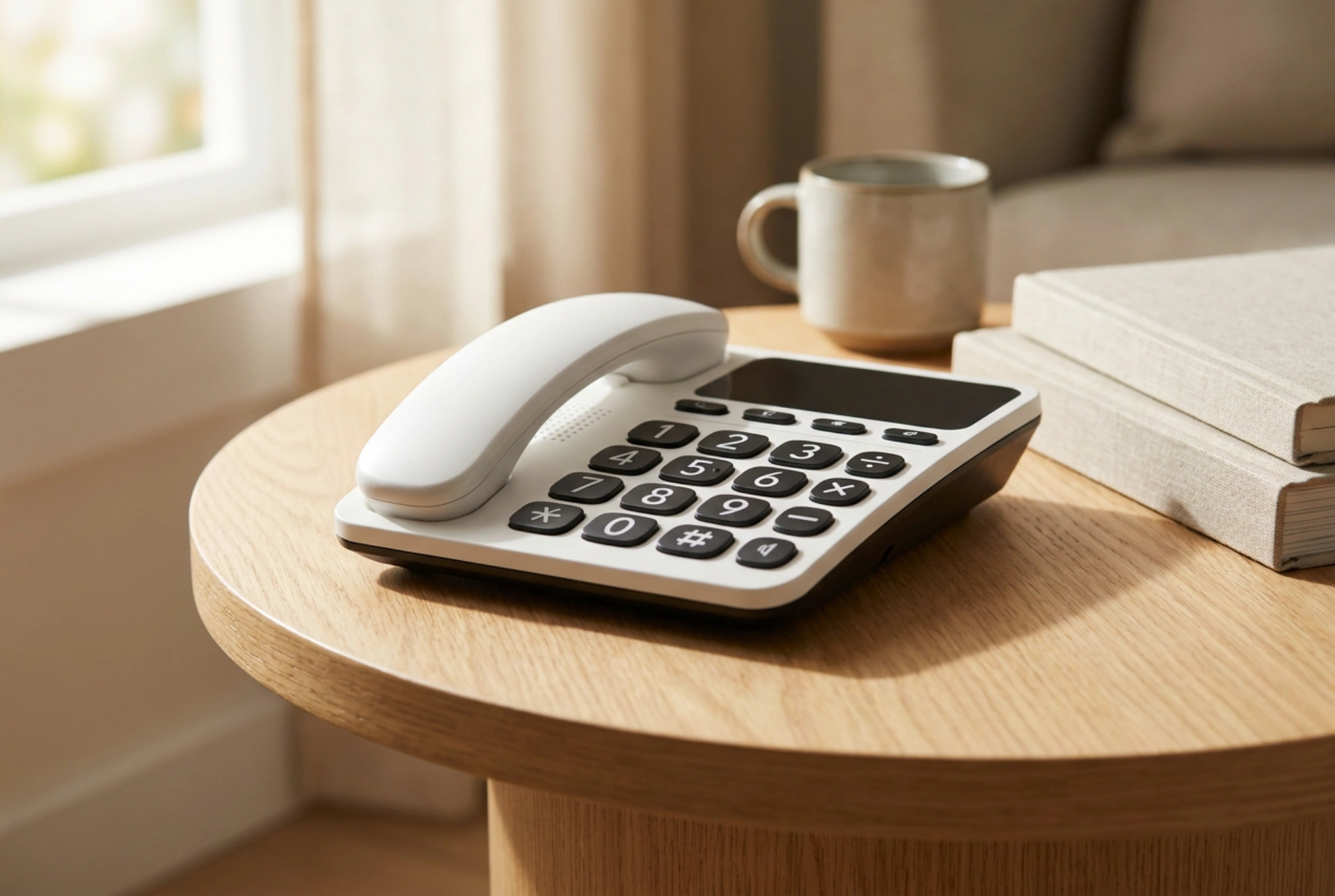 Telefones fixos para idosos: a ciência das teclas grandes e do toque amplificado