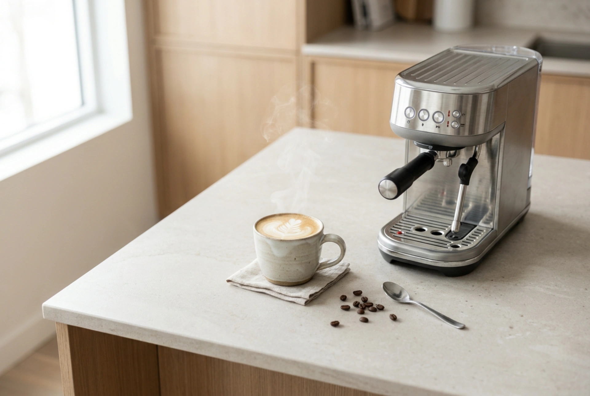 Como limpar a máquina de café de cápsulas com batedor de leite