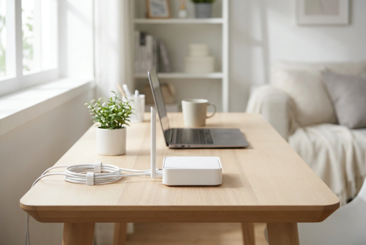 Como melhorar o sinal LTE com um router SIM e antena externa