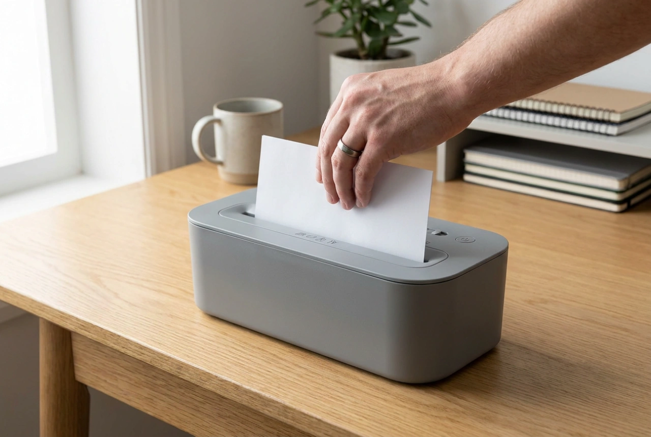 Como usar um triturador de papel profissional sem encravamentos e sobreaquecimento