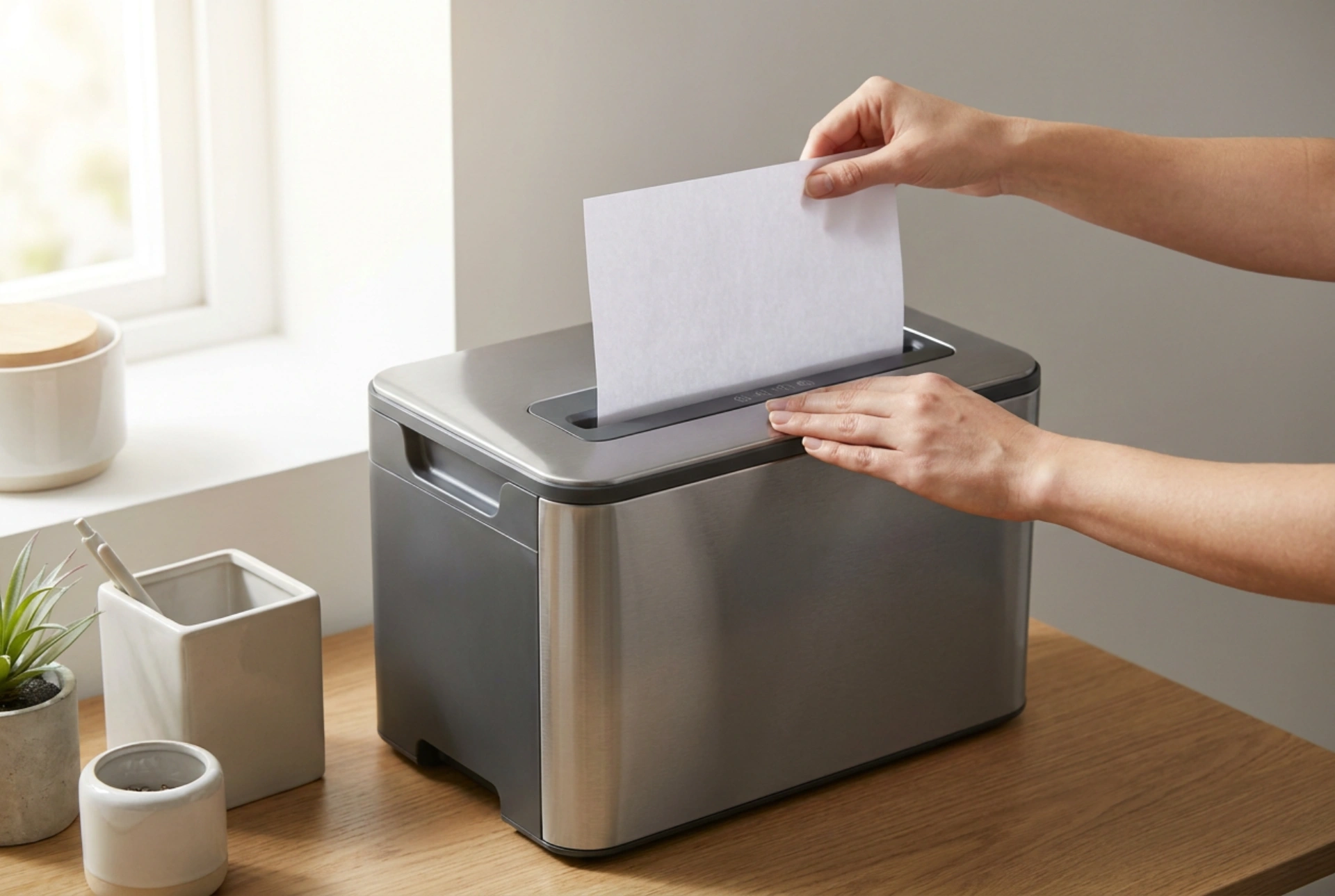 Como cuidar de uma destruidora de papel doméstica para evitar encravamentos