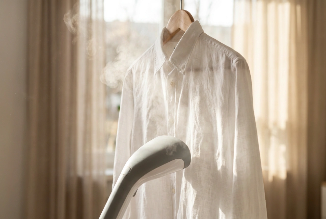 Como engomar com eficácia tecidos delicados e camisas usando um vaporizador