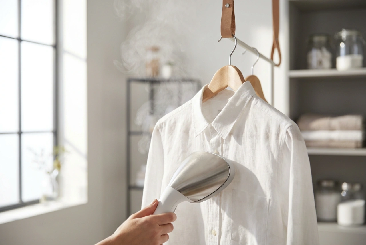 Como desamarrotar roupas de forma eficiente com o vaporizador vertical