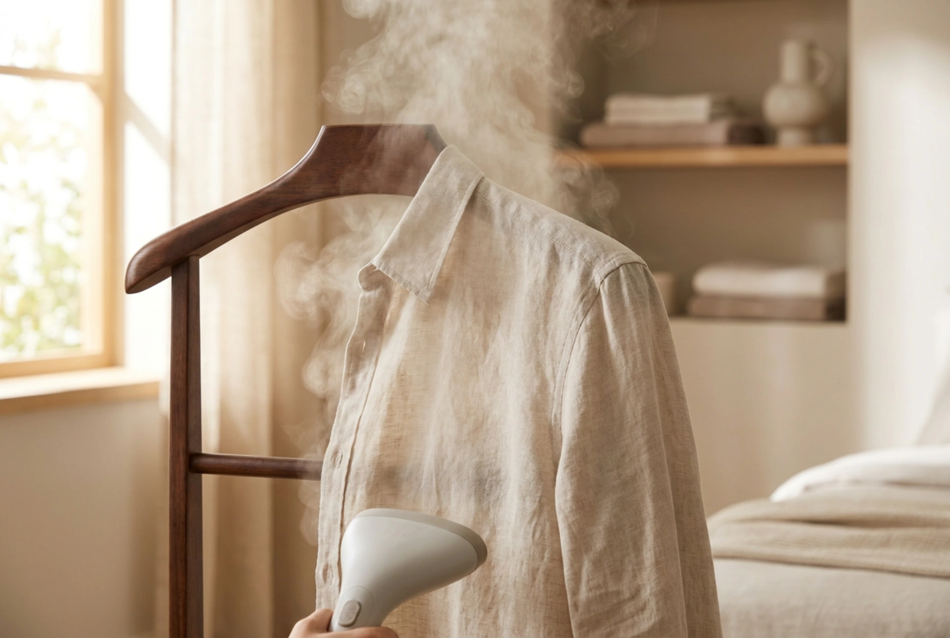 Como passar a ferro com o vaporizador sem deixar manchas de água