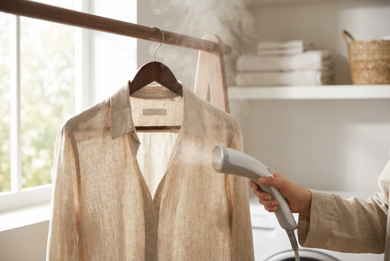 O que deve ter em conta ao vaporizar a roupa em casa