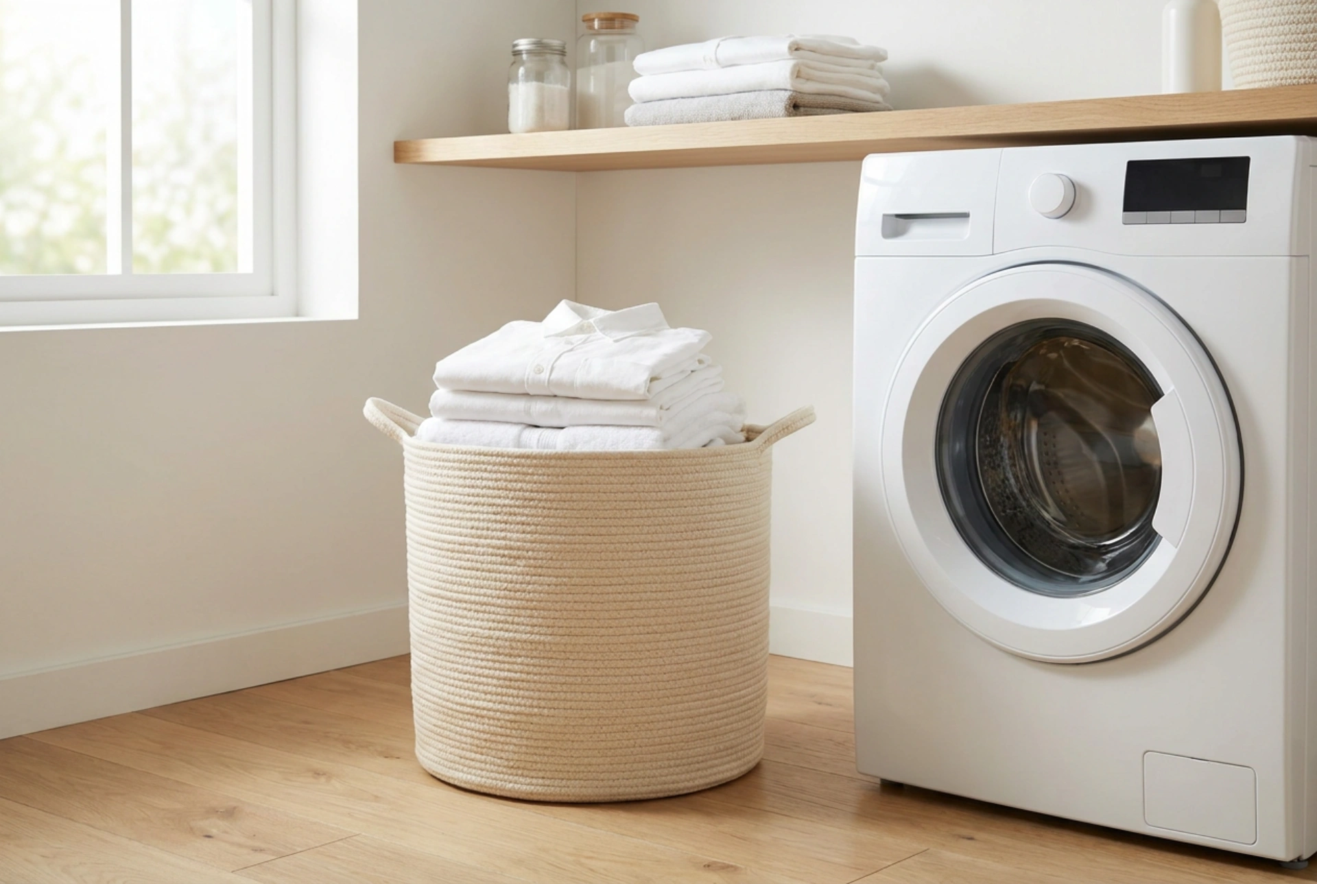 Como o cesto de roupa pequeno otimiza a triagem diária e protege os tecidos