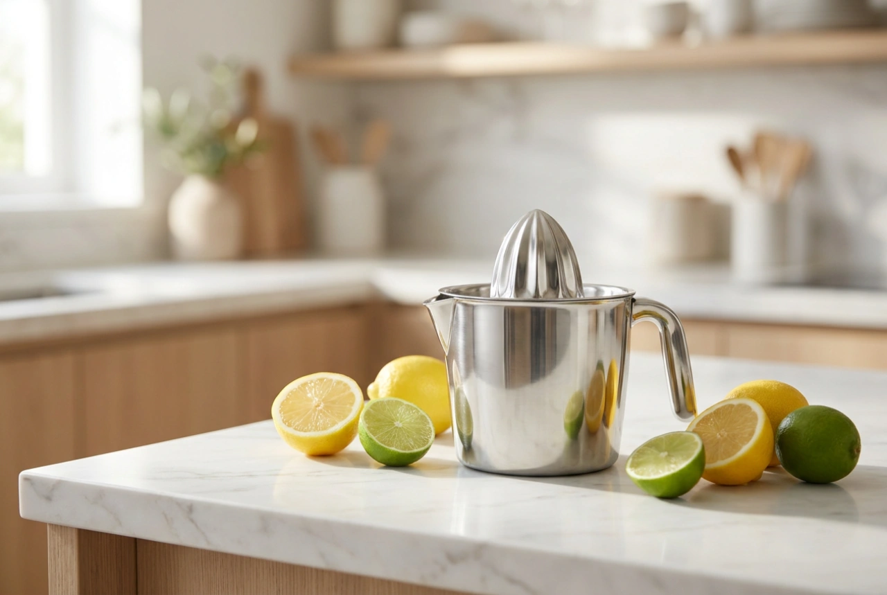 O método simples para limpar espremedores de citrinos manuais