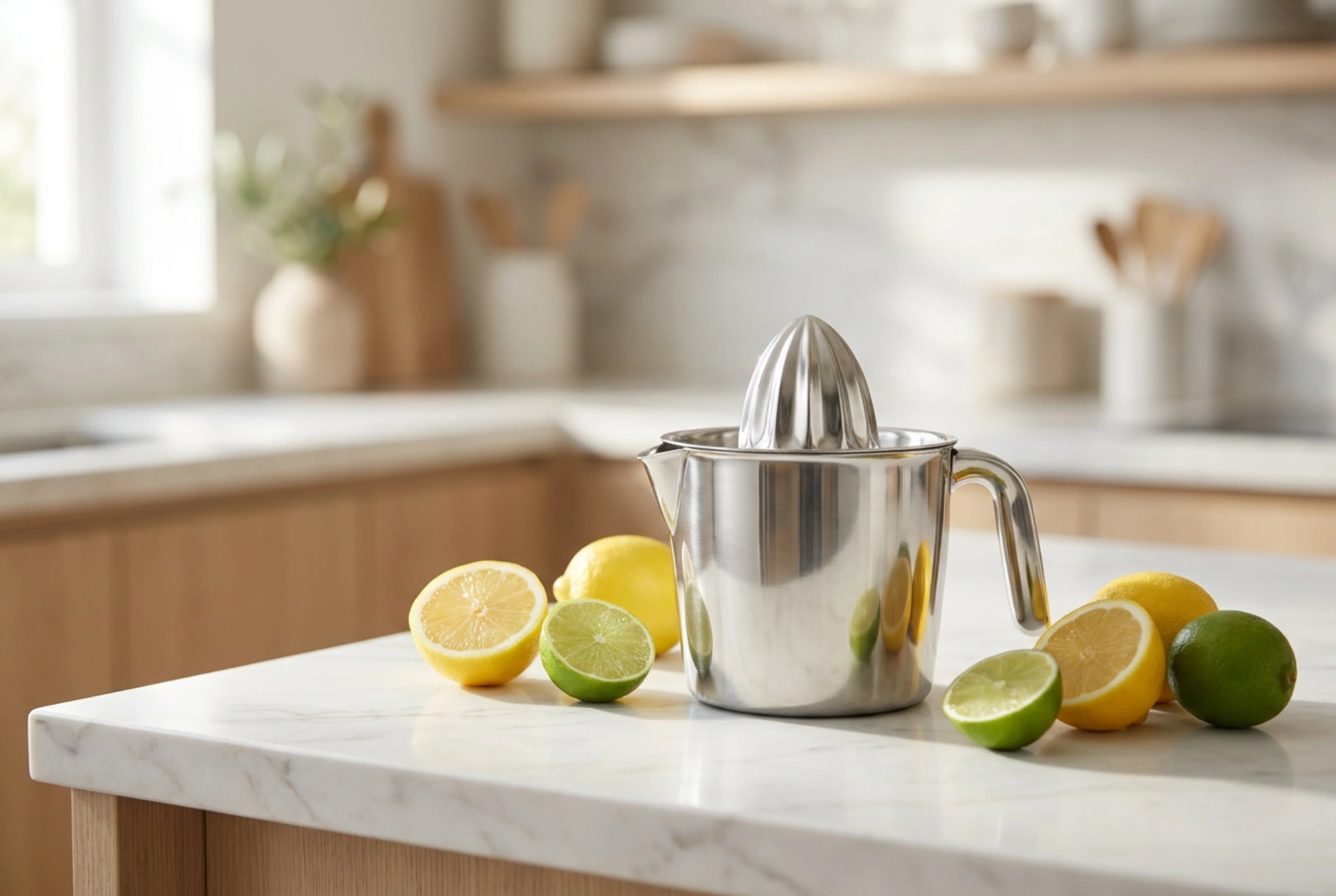 O método simples para limpar espremedores de citrinos manuais