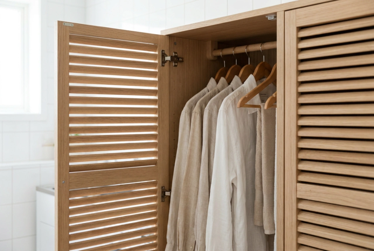Como usar o armário de secagem de roupa para não danificar os tecidos