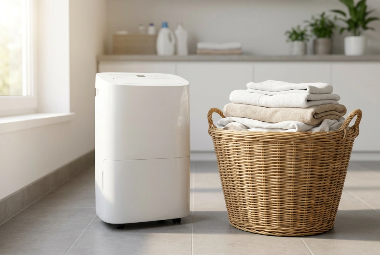 Desumidificador de ar para secagem de roupa e controlo da humidade