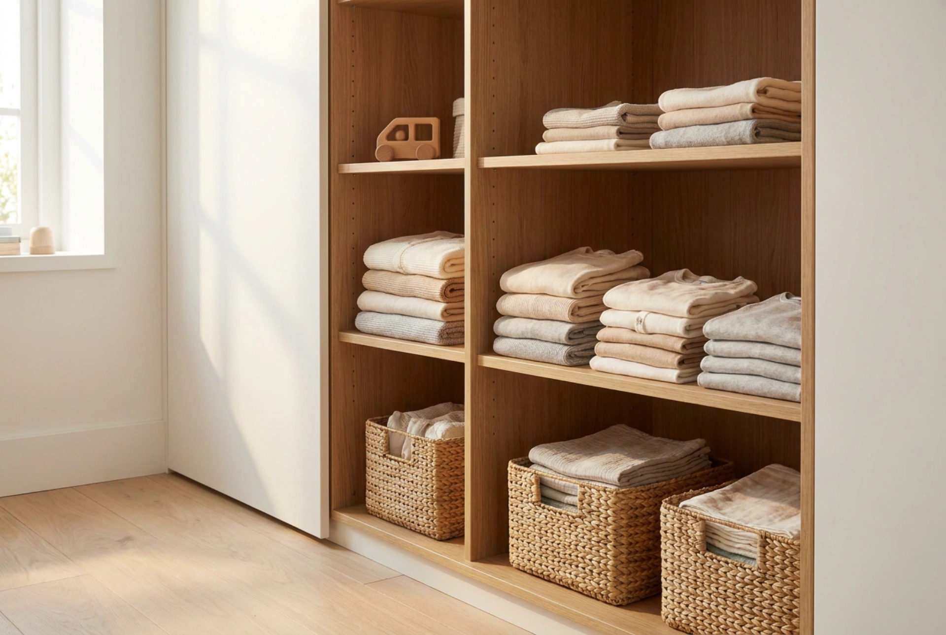 Como organizar o roupeiro infantil para manter as roupas sempre acessíveis