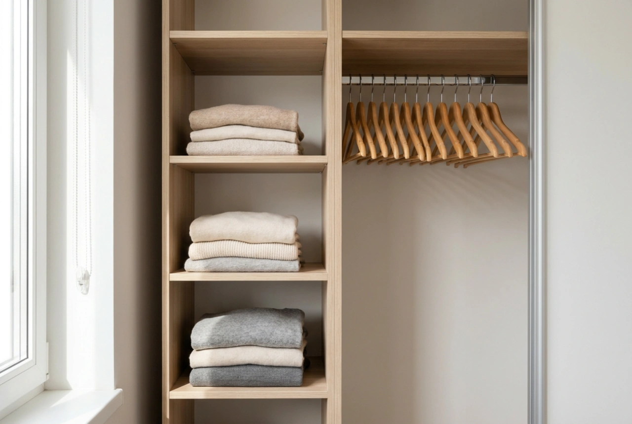 Como escolher a disposição do roupeiro para um quarto pequeno e recuperar o espaço
