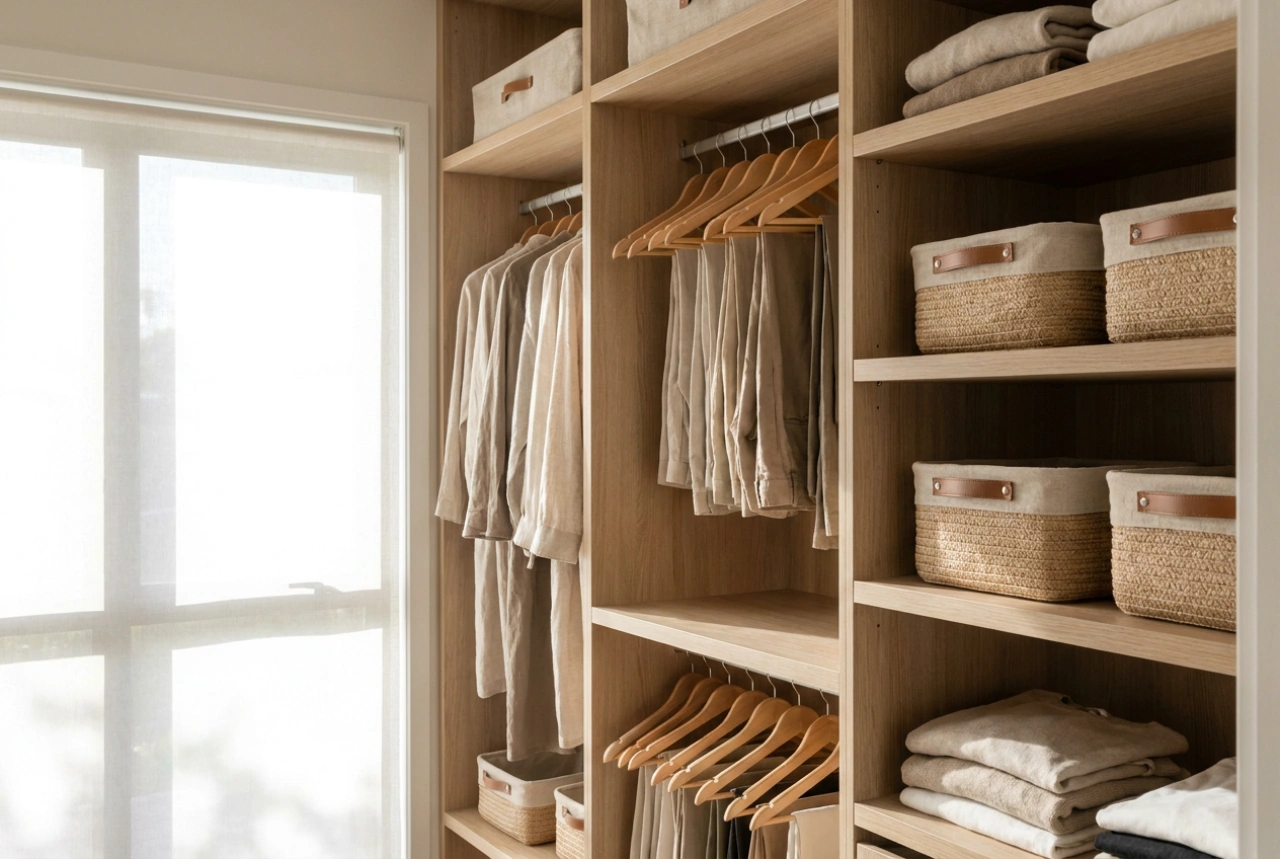Como planejar um guarda-roupa de hall de entrada sob medida para os moradores