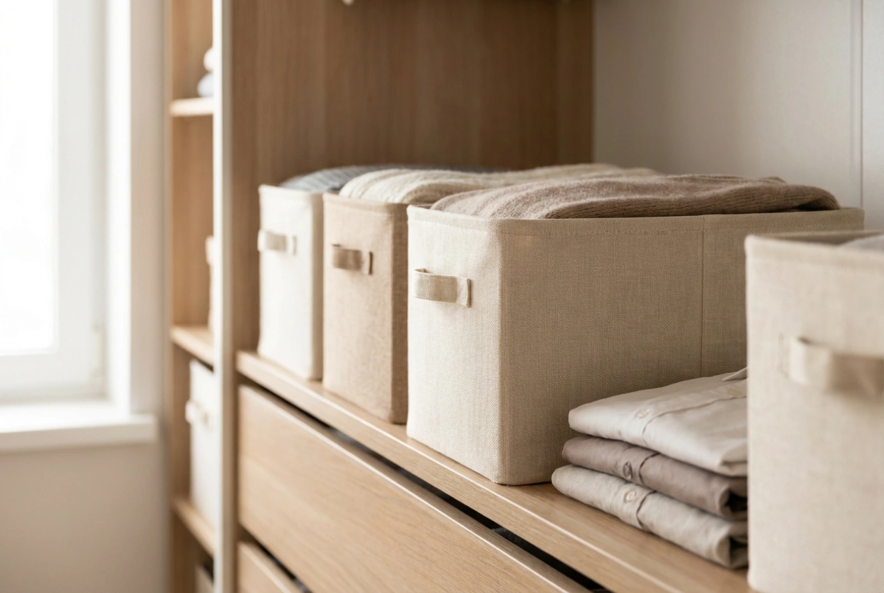 Como escolher a caixa de arrumação ideal para a roupa de outra estação