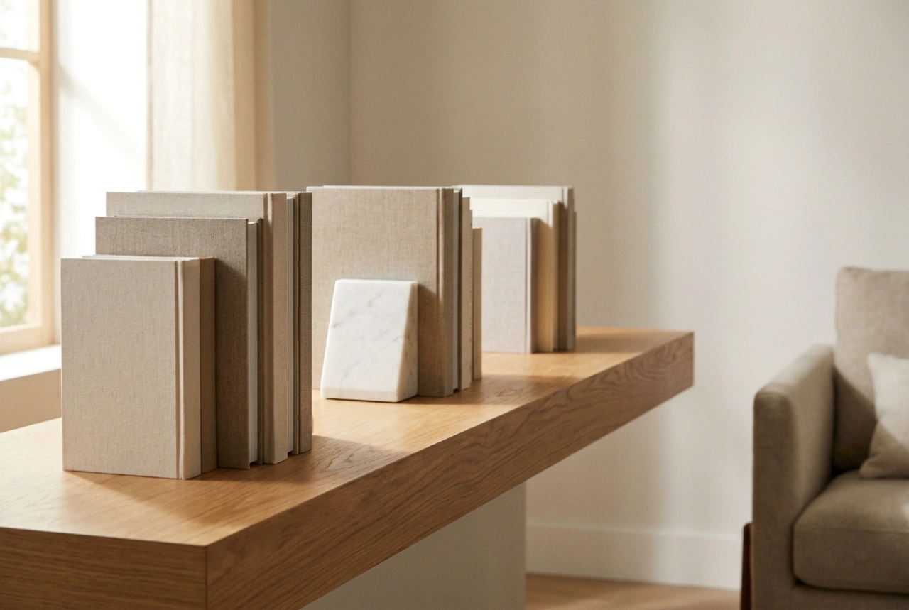 Como organizar livros em prateleiras de parede sem as sobrecarregar
