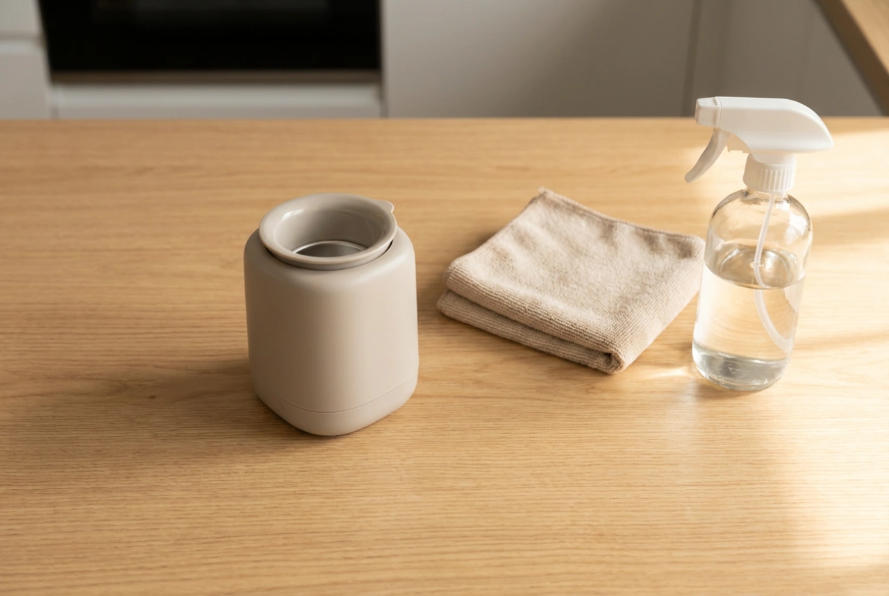 Como limpar o aquecedor de leite portátil em viagem