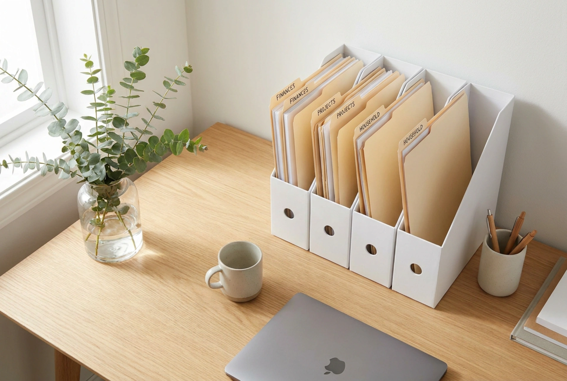 Como organizar e dividir pastas de arquivo grandes para a gestão doméstica