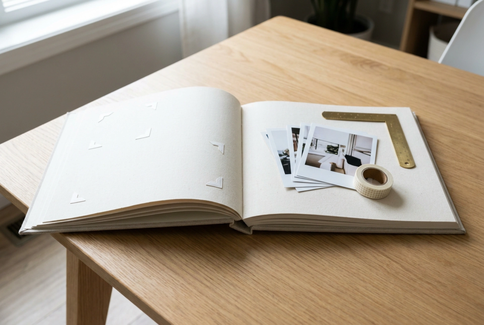 Como organizar um álbum de fotos grande com centenas de imagens para colar